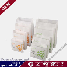 Fsc Certificate 120 GSM Biodegradable Food Paper Packaging Fast Food Kraft Paper Bag